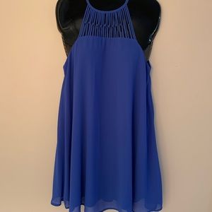 Cobalt Blue Shift Dress